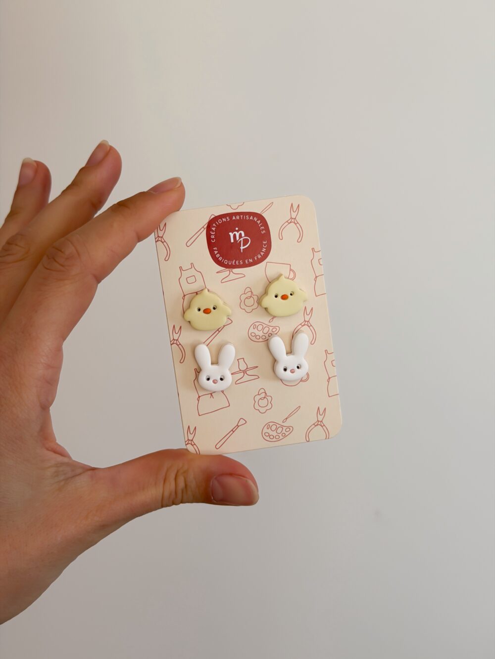 Lapins & Poussins - Duo de puces