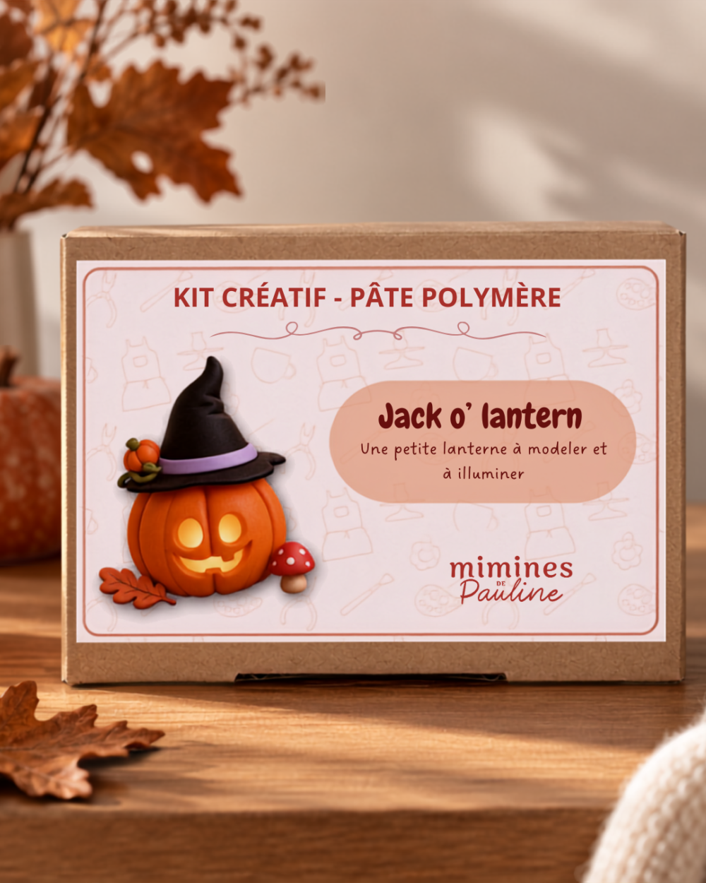 Kit créatif -  Jack O lantern