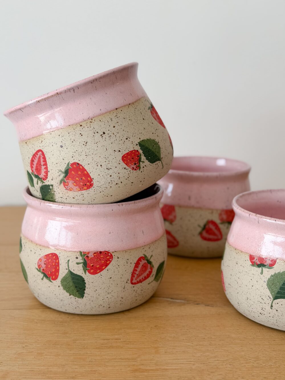 Pot évasé - Collection Fraise