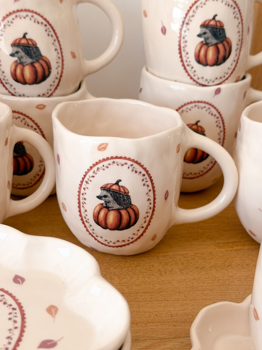 Tasse Hérisson d'automne