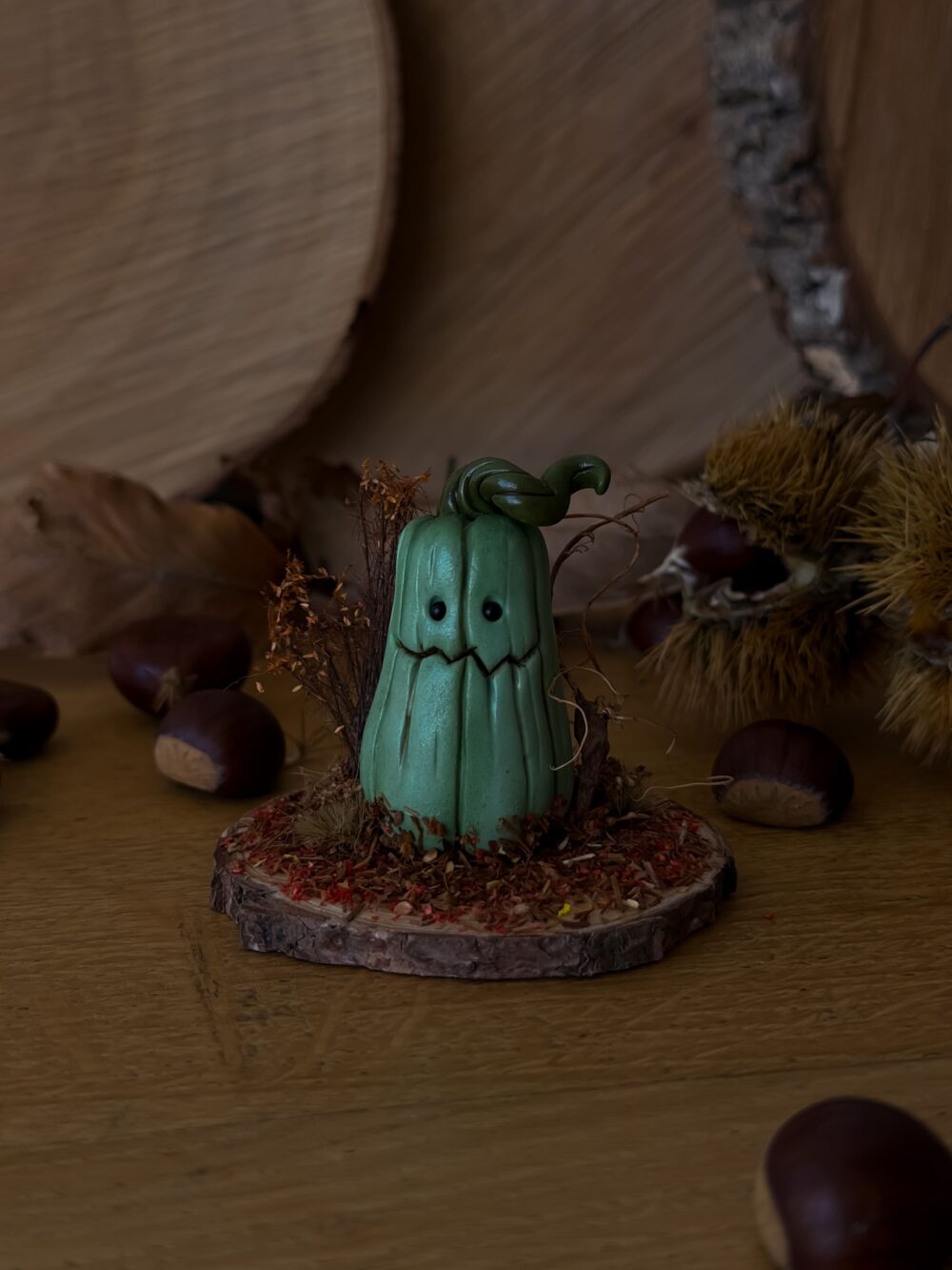 La citrouille sur socle 2